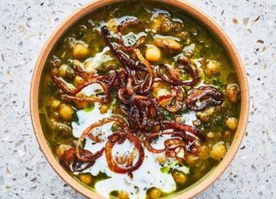 طرز تهیه آش قلیه گیلانی