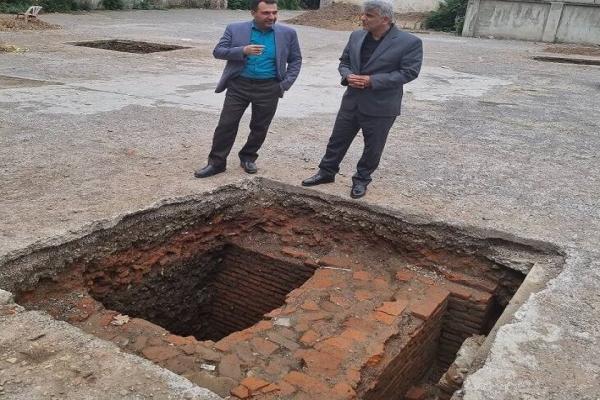 کشف بقایای خانه های صفوی در گیلان